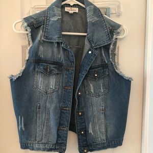 Denim vest